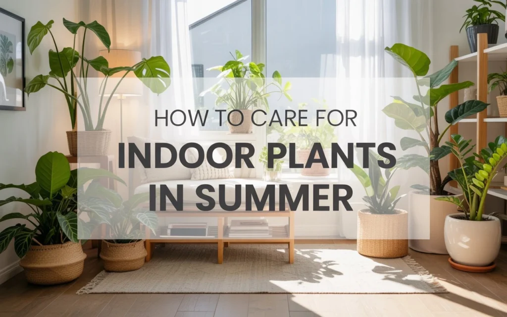 How to Care for Indoor Plants in Summer