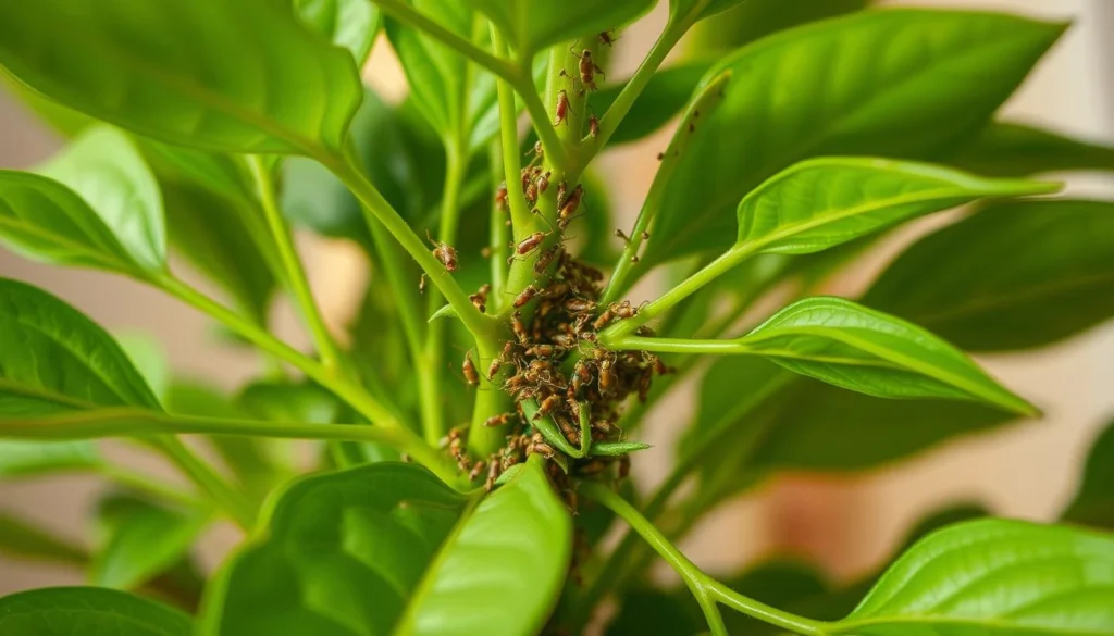 aphids on indoor plants