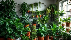 dark room plants