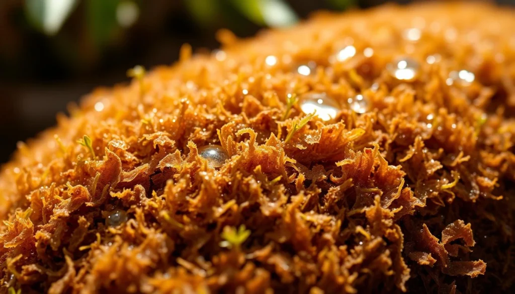 hydrating peat moss