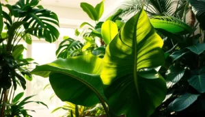 indoor elephant ear plant