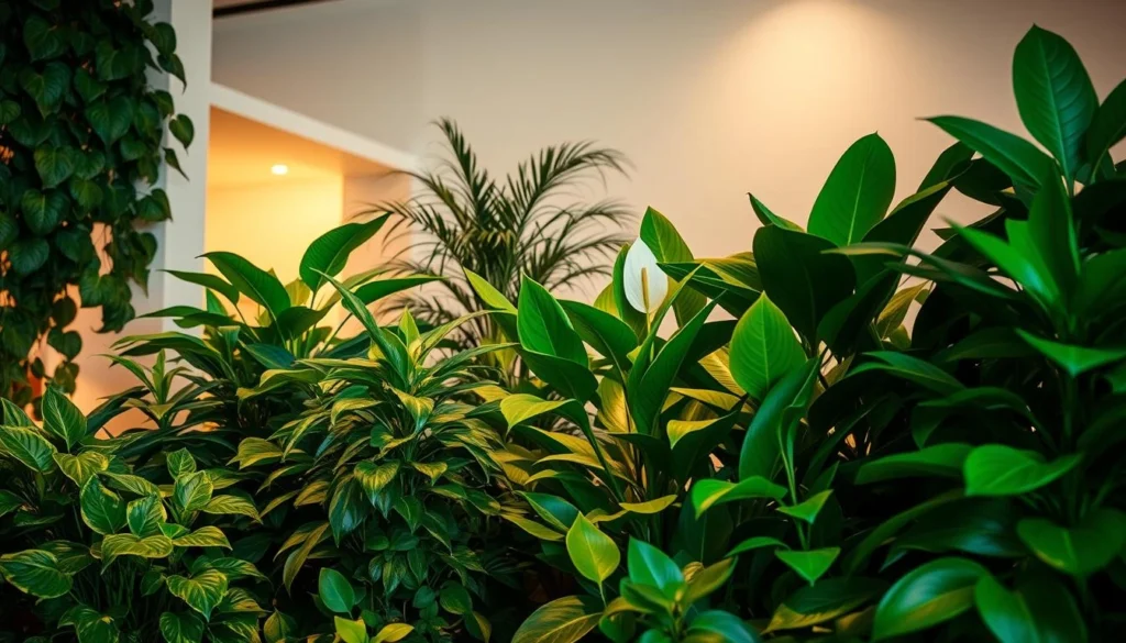 indoor plants for low light.