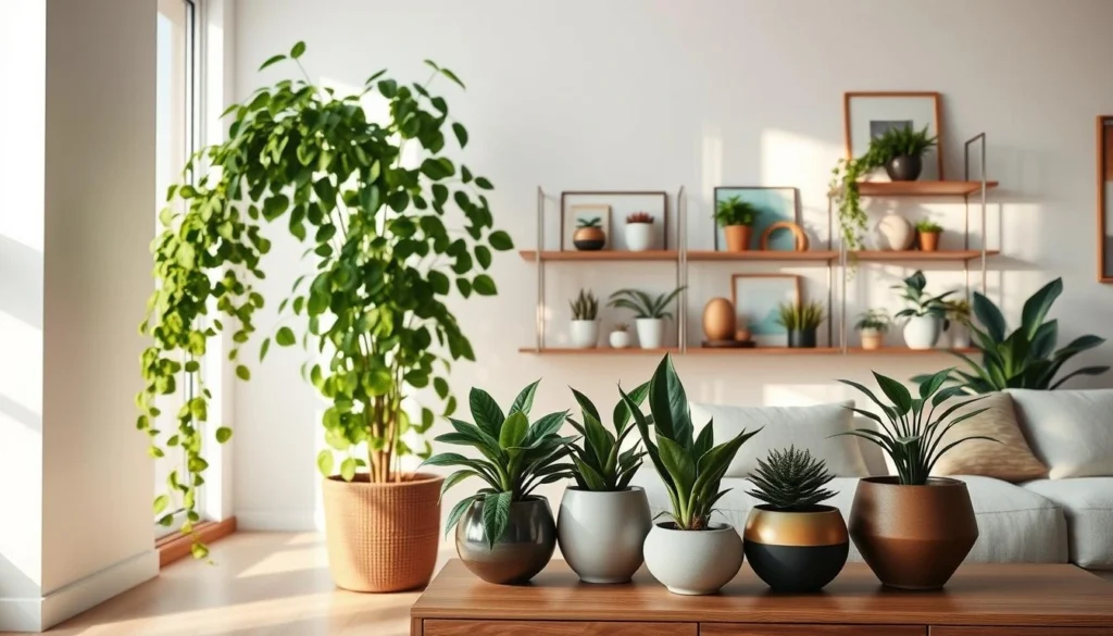 modern plant decor